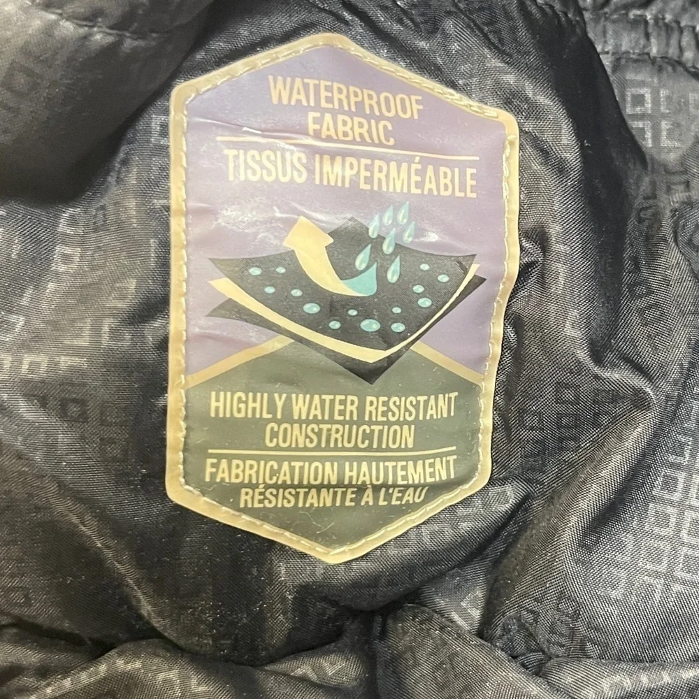 Columbia: Kids Blue / Gray Heavy Snow Coat, Size 10/12